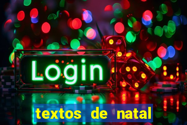 textos de natal para leitura